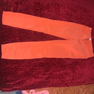 Orange gap tight high waist legging jean 🍊
